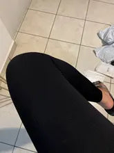 Leggings de Fitness - Controle de Barriga, Conforto Justo e Estilo Sem Costura Canelado de Cintura Alta!