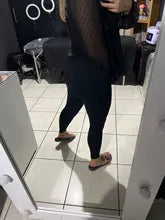 Leggings de Fitness - Controle de Barriga, Conforto Justo e Estilo Sem Costura Canelado de Cintura Alta!