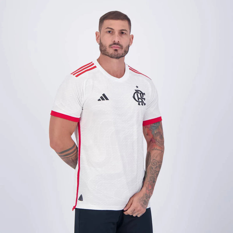 Camisa CR Flamengo ll 2024/25 Branca - Modelo Jogador